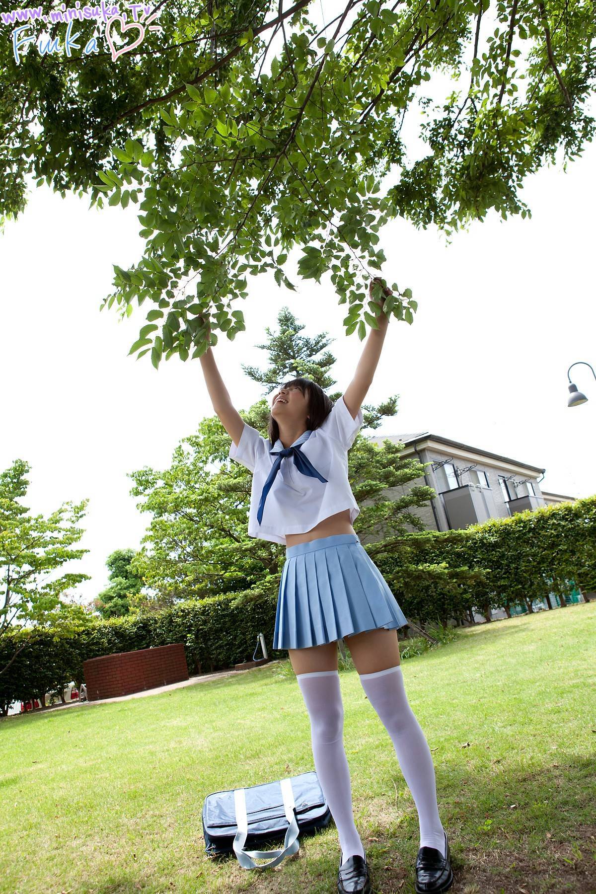 现役女子高生 西浜ふうか Fuuka Nishihama  [Minisuka.tv]